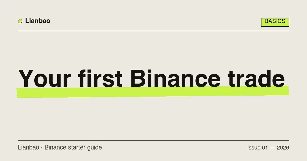 L'interface de trading spot de Binance, montrant le parcours du premier ordre d'un débutant pour acheter de l'USDT et du BTC